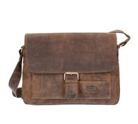 Harold's Antique Messenger 32 cm leather laptop compartment brown