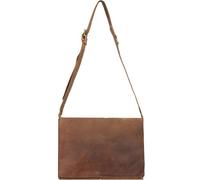 Harold's Antico Messenger leather 38 cm brown