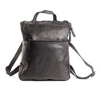 Harold's Submarine backpack leather 34 cm laptop compartment black