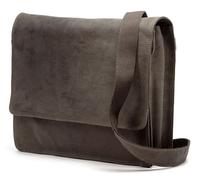 Harold's Antico Messenger leather 38 cm laptop compartment gray