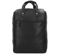 Harold's Campo backpack leather 45 cm laptop compartment black