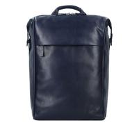 Harold's Caugio Daypack Leather 39 cm Laptop compartment blue