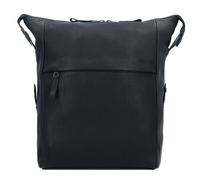Harold's Country City Backpack Leather 28 cm black