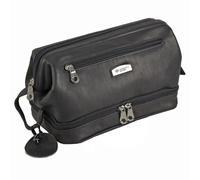 Harold's Country Toilet bag Leather 27 cm black