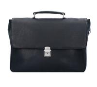 Harold's Heritage Campo briefcase leather 38 cm black