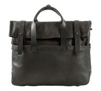 Harold's Briefcase leather 42 cm laptop compartment black