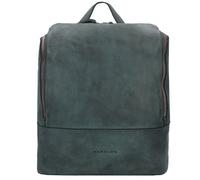 Harold's Submarine backpack leather 32 cm laptop compartment green