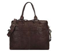 Harold's Submarine Briefcase Genuine Leather 40 cm Laptop compartment brown