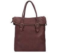 Harold's Submarine City Backpack Genuine Leather 34 cm brown