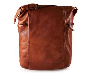 Harold's Submarine City Backpack Genuine Leather 42 cm brown