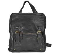 Harold's Submarine Daypack Genuine Leather 35 cm black
