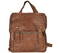 Harold's Submarine Daypack Genuine Leather 35 cm brown
