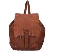 Harold's Submarine Daypack Genuine Leather 36 cm brown