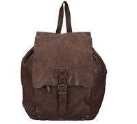 Harold's Submarine Daypack Genuine Leather 36 cm brown
