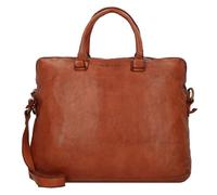 Harold's Submarine handbag leather 38 cm laptop compartment brown