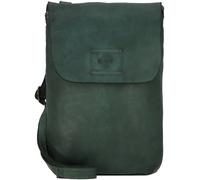 Harold's Submarine shoulder bag leather 15 cm green