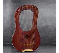 Harp 15 Strings Lyre Harp for Kids G Key, Strings Wooden Harp Instrument, Lye Harp with Tuning Wrench, Bag Best Gift for Beginners Instrument Lovers Music Lovers Kids Adult