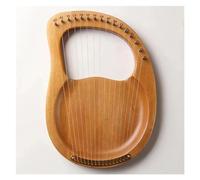 Harp 16 Strings Solid Wood Veneer Harp Lyre 16 Strings Musical Beginner Instrument With Spare Stringe(16 Wood)