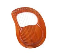Harp 16 Strings Solid Wood Veneer Harp Lyre 16 Strings Musical Beginner Instrument With Spare Stringe(16 Wood2)