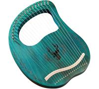 harp 19-String Wooden Lyre Harp Resonance Box String Instrument With Tuning Wrench Picks Instruments,1