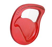harp, 24 Strings Harp Lyre Harp Wooden Mahogany Harp Lyre Musical Beginner Instrument Lyre Harp