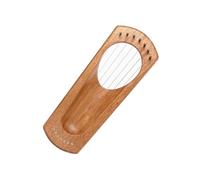 Harp 7 Strings Finger Piano Harp Cherry Wood Beechwood Material Lyre Key G Stringed Instrument