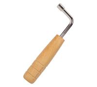 Harp Adjustment Wrench | Wooden Handle Piano Control Wrench | L-shaped Wrench for Lyre Harp | Musical Instruments Tuning Tool for Lyre Harp and Other Small String Instruments