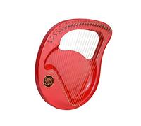 harp Lyre Harp 24 String Instrument Portable Lyre Easy To Learn Minority Instrument (Color : 01)