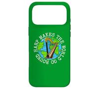 Harp Makes The World Go Round, Harpist String Musician Case for iPhone 17 Pro Max