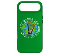 Harp Makes The World Go Round, Harpist String Musician Case for iPhone Air