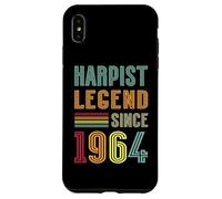 Harp Player Legend 1964 Musician 61st Birthday Harpist Case for iPhone XS Max