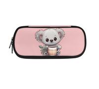 Harp Seal Big Capacity Pencil Case Pen Pouch Holder Bag Large Storage Art Supply Marker Stationery School Office Desk Organizer Portable for Kids Teen Student Girls Boys Adults
