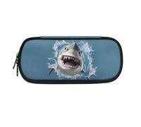 Harp Seal Big Capacity Pencil Case Pen Pouch Holder Bag Large Storage Art Supply Marker Stationery School Office Desk Organizer Portable for Kids Teen Student Girls Boys Adults