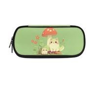 Harp Seal Big Capacity Pencil Case Pen Pouch Holder Bag Large Storage Art Supply Marker Stationery School Office Desk Organizer Portable for Kids Teen Student Girls Boys Adults