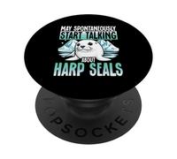 Harp Seal, May Spontaneously Start Talking About Harp Seals PopSockets Adhesive PopGrip