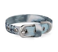 Harp Seal Painting Wallpaper Dog Collar Adjustable Soft and Comfortable Puppy Collars with Metal Buckle Pet Collar for Small Medium Pet