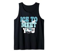 Harp Seal Pun, Ice to Meet You Tank Top