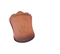 harp Set 17 String Lyre Harp Portable Solid Beech Wood Harp String With Tuning Wrench Picks For Beginners Adults(Coffee)