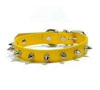 Harp Spiked Studded Leather Dog Collars Pu For Small Medium Large Dogs Pet Collar Rivets Anti-Bite Pet Products Neck Strap