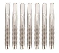 Harp String Pin Silver 7pcs for Metal Pin Peg Accessory Lyre Harp