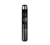 HarParBar 24mm Leather Hole Punch Round Hole Punch Cutter Carbon Steel Hollow Punch for Watch Cloth Belt Gaskets, Black