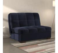 Harper Blue Sunningdale Midnight 2 Seater Fabric Pull Out Sofa Bed