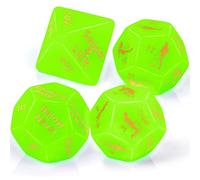 Harper & Chance Glow-in-The-Dark Sex Dice Games for Adults Couples, Date Night Dice, 96 Foreplay Suggestions, 36 Sexual Positions