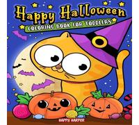 Harper Hall Toddler Halloween Coloring Book Paperback Harper Hall Multicolor
