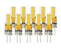 Harper Living 2 Watts G4 Led Bulb Clear Capsule Cool White Non-Dimmable, Pack Of 10 Clear One Size