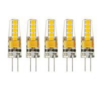 Harper Living 2 Watts G4 Led Bulb Clear Capsule Cool White Non-Dimmable, Pack Of 5 Clear One Size
