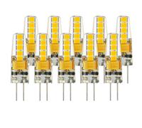 Harper Living 2 Watts G4 Led Bulb Clear Capsule Warm White Non-Dimmable, Pack Of 10 Clear One Size