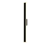 Harper Living 22 Watts Led Wall Light, Ip54 Weatherproof, Sand Black Finish, Indoor/outdoor 102.5Cm Height, 3000K Black One Size