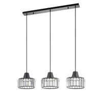 Harper Living 3 Light Bar Crystal Pendant Ceiling Light