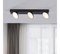 Harper Living 3 Light Led Spotlight 3X 5W 3000K Dimmable Black Black One Size